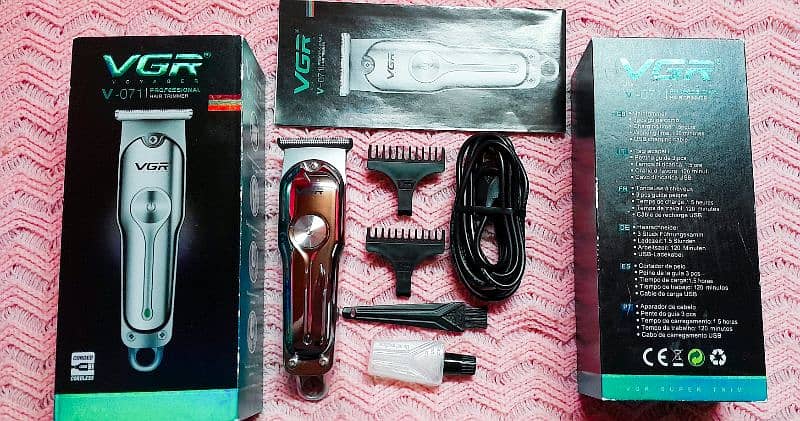 Urgently Sale VGR Hair Trimmer with Advance Turbo Adjustment 0