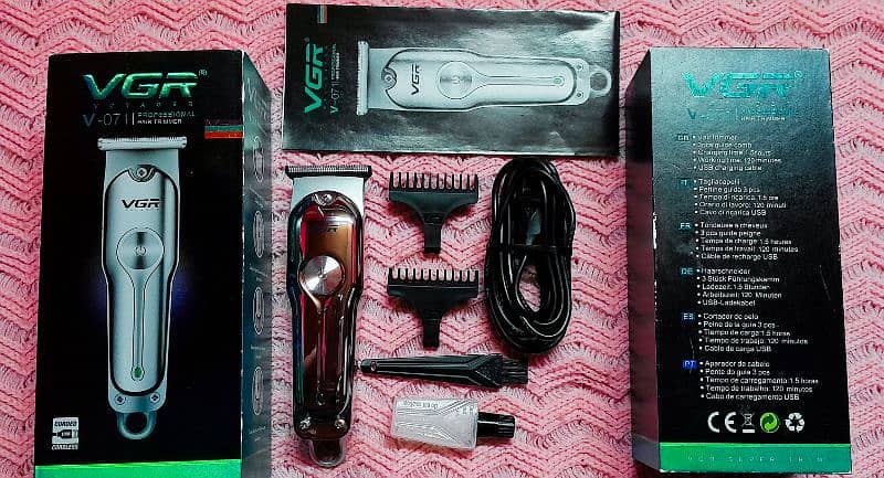 Urgently Sale VGR Hair Trimmer with Advance Turbo Adjustment 1