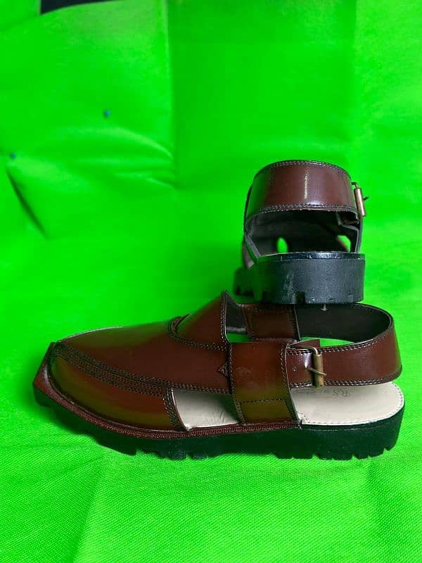 PU Leather Peshawari Chappal 1