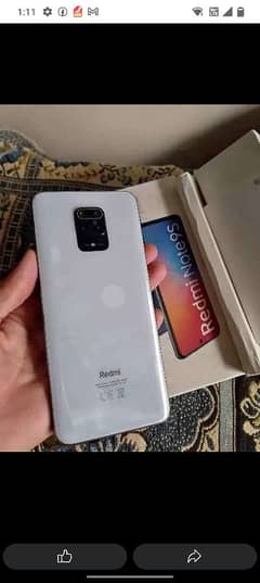 Redmi note 9 pro with box