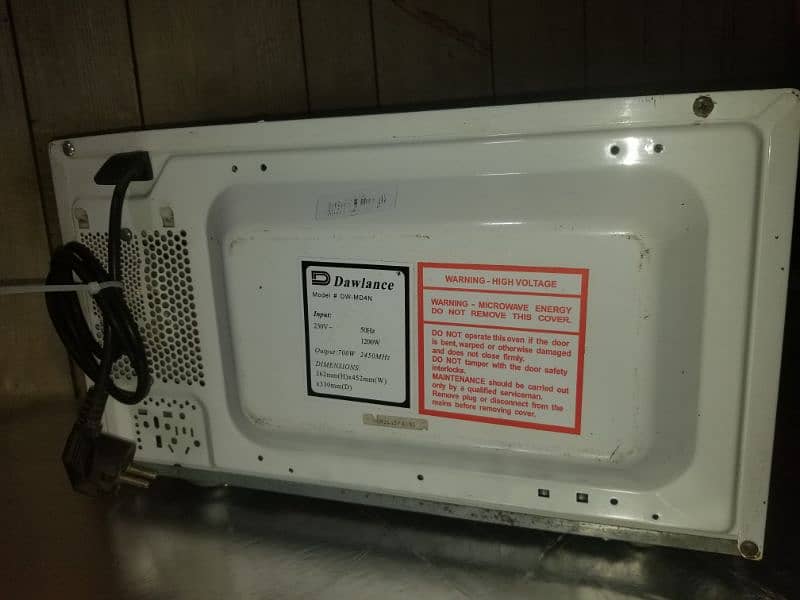 dawlance oven 9/10 condition all ok 4