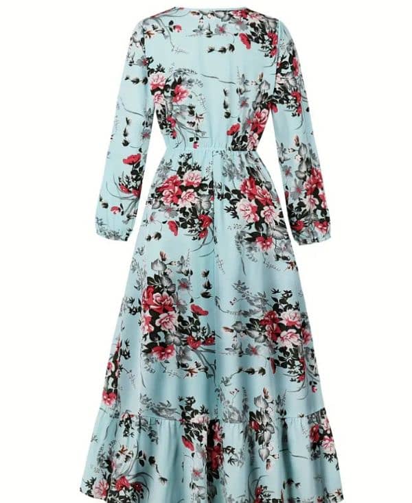 Floral Long Sleeve Dress 2