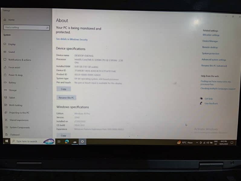 Dell Latitude E6530 Core i5 7