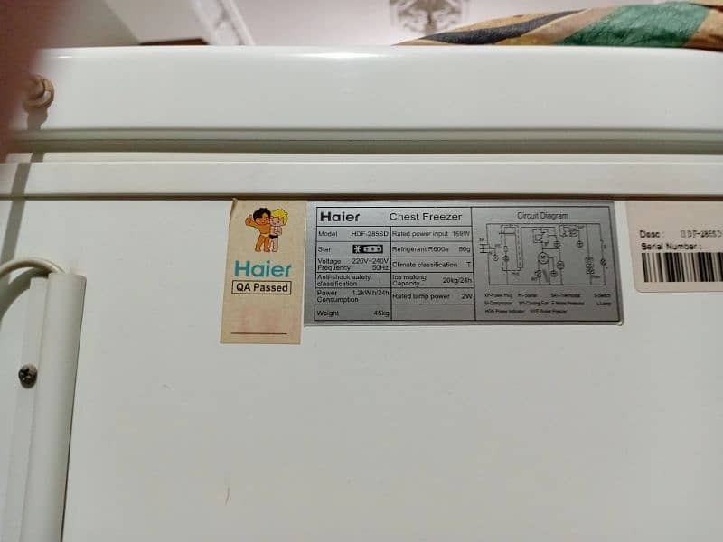 Haier Chest Freezer 7