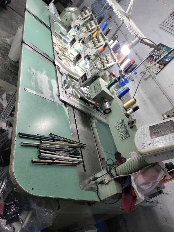 Embroidery machine 4head F model china software 2