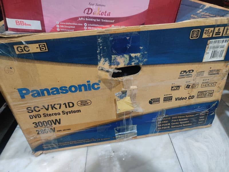 Panasonic Sc-VK71d Home theater 0