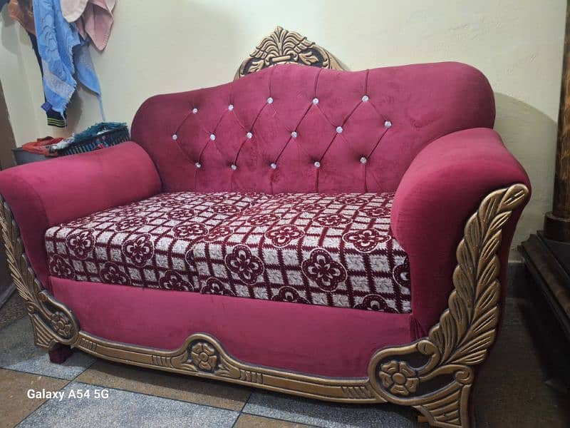 3 Beautiful Colour Sofa Set 2