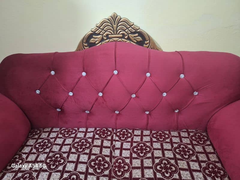 3 Beautiful Colour Sofa Set 3