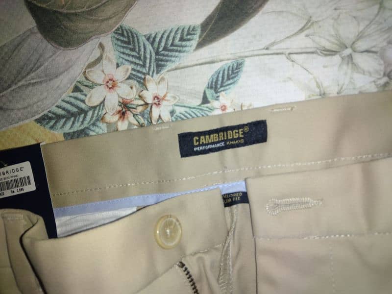 Cambridge Khaki Pants Waist 34-35 3