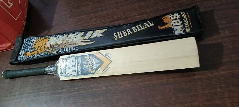 my Malik Lala edition hard ball cricket bat(pure English Willow) 5