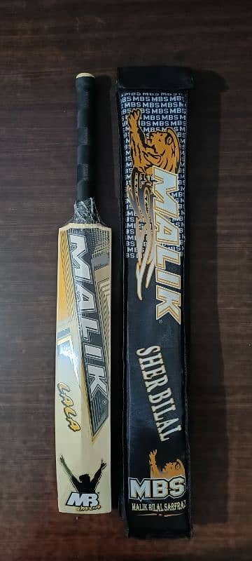 my Malik Lala edition hard ball cricket bat(pure English Willow) 9