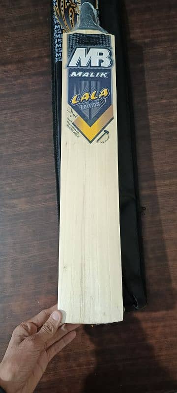 my Malik Lala edition hard ball cricket bat(pure English Willow) 10