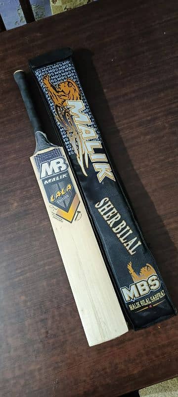 my Malik Lala edition hard ball cricket bat(pure English Willow) 11