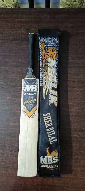 my Malik Lala edition hard ball cricket bat(pure English Willow) 13