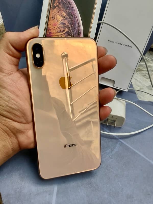 iphone XS Max 256 PTA WATERPACK DUAL SIM APPROVED 10/10 2