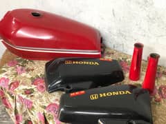 Honda 125 Tanki tapay blkl fresh condition for sale . . . . just Rs. 2350