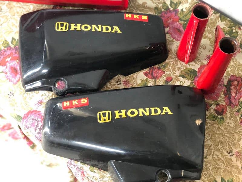 Honda 125 Tanki tapay blkl fresh condition for sale . . . . just Rs. 2350 1