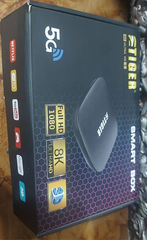 Tiger Smart box 8k Ultra new 2