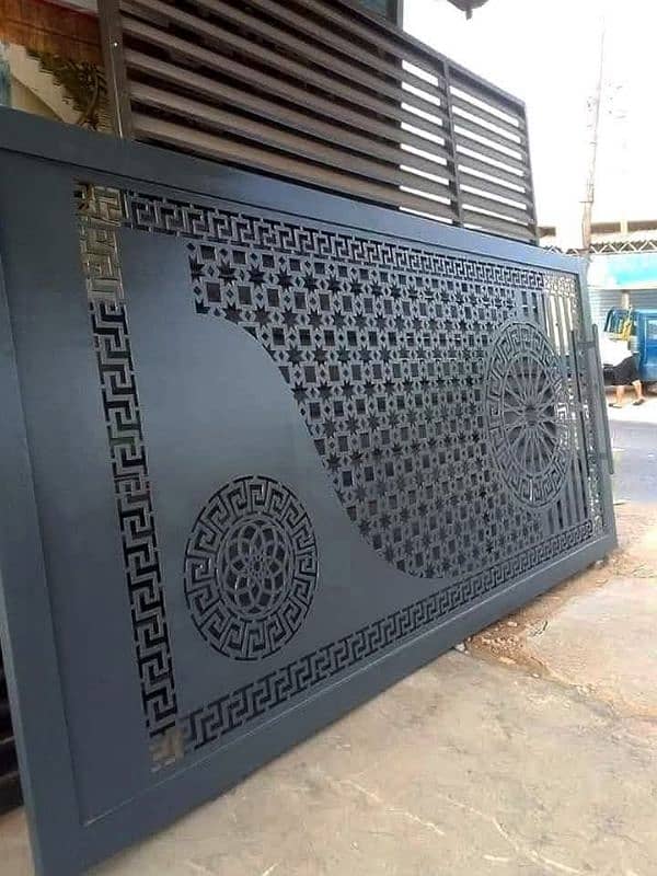 main Gate / sliding door/ cnc Gate/ manufacturing to order 7