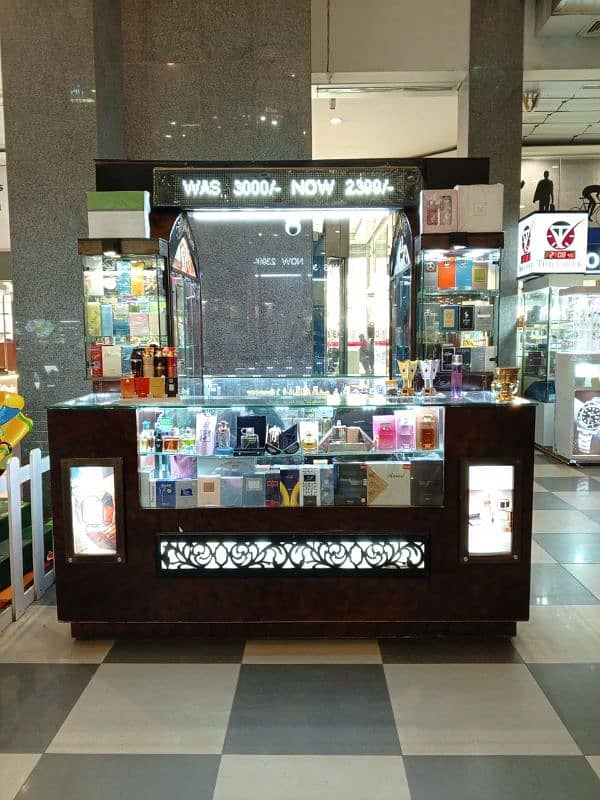 Slightly used Perfume Kiosk 3