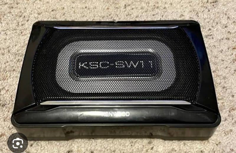 kenwood ksc sw11 underseat subwoofer 0