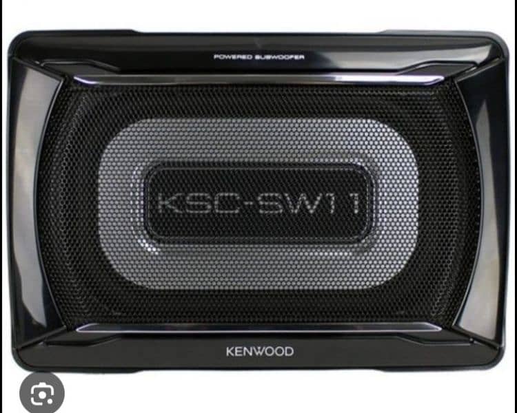 kenwood ksc sw11 underseat subwoofer 2