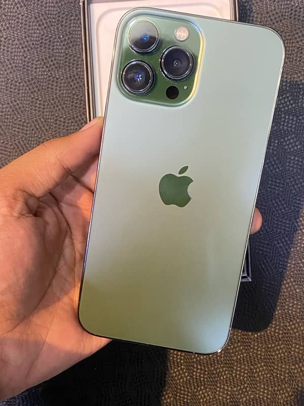 iphone 13 pro max non pta(JV) Alpine Green 2