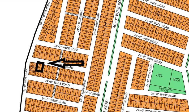 PLOT FOR SALE NORTH TOWN PHASE 1 0