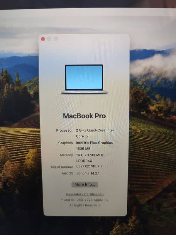 MacBook Pro 2020 Intel 0