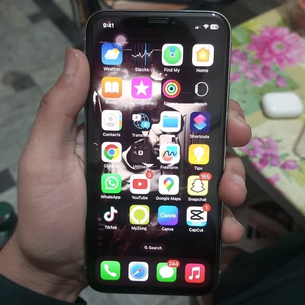 iPhone X (PTA) Approved 256gb 10/10 condition battery  health 100% 3