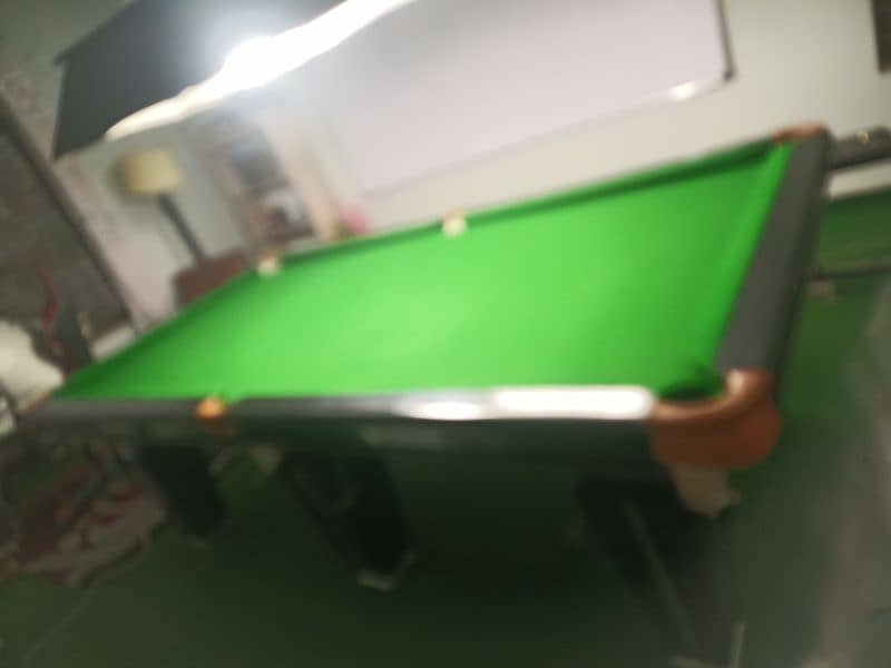 New snooker table rasson 4/8 home used few days used 2