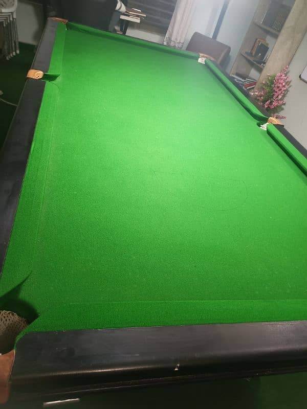 New snooker table rasson 4/8 home used few days used 5