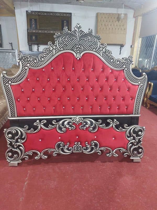 New wooden Bed King size 4