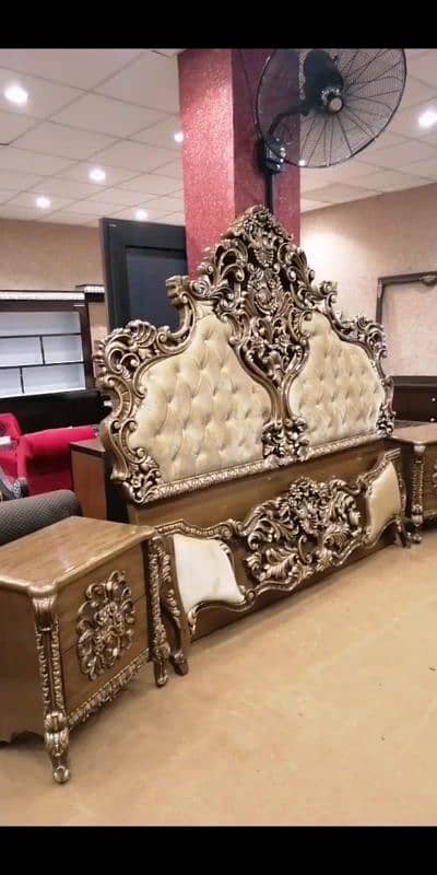 New wooden Bed King size 7