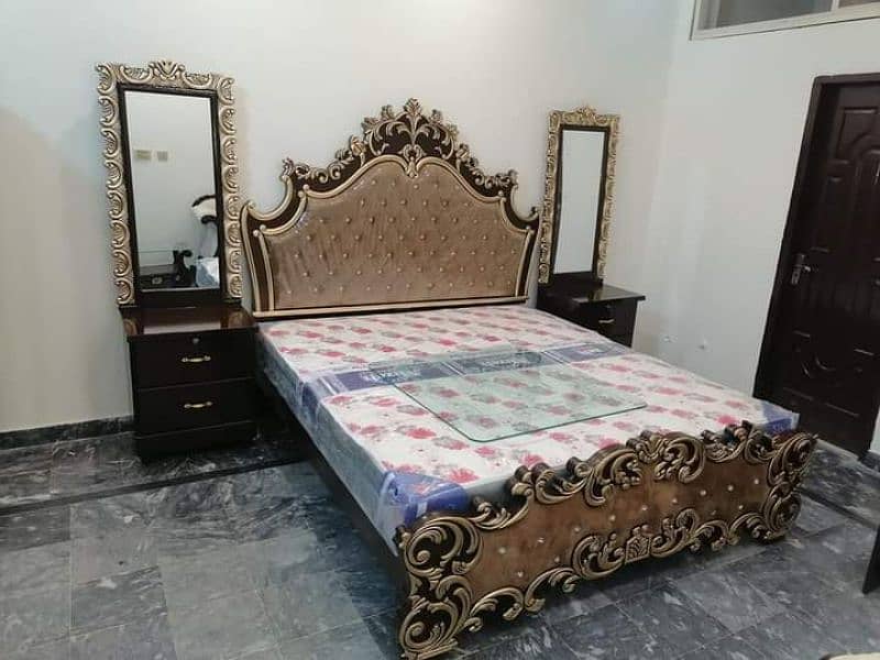 New wooden Bed King size 12