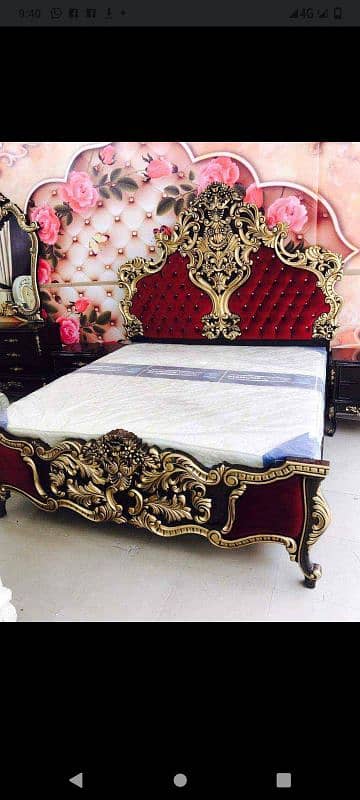 New wooden Bed King size 19