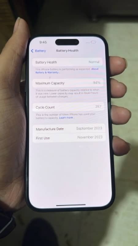 iPhone 15 128GB PTA approve 1