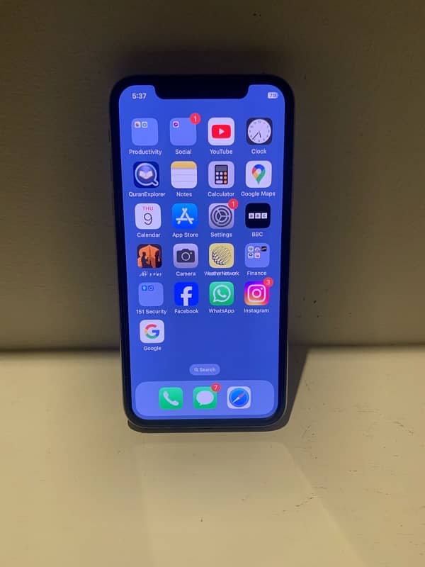 Iphone X, White, PTA approved, used 1