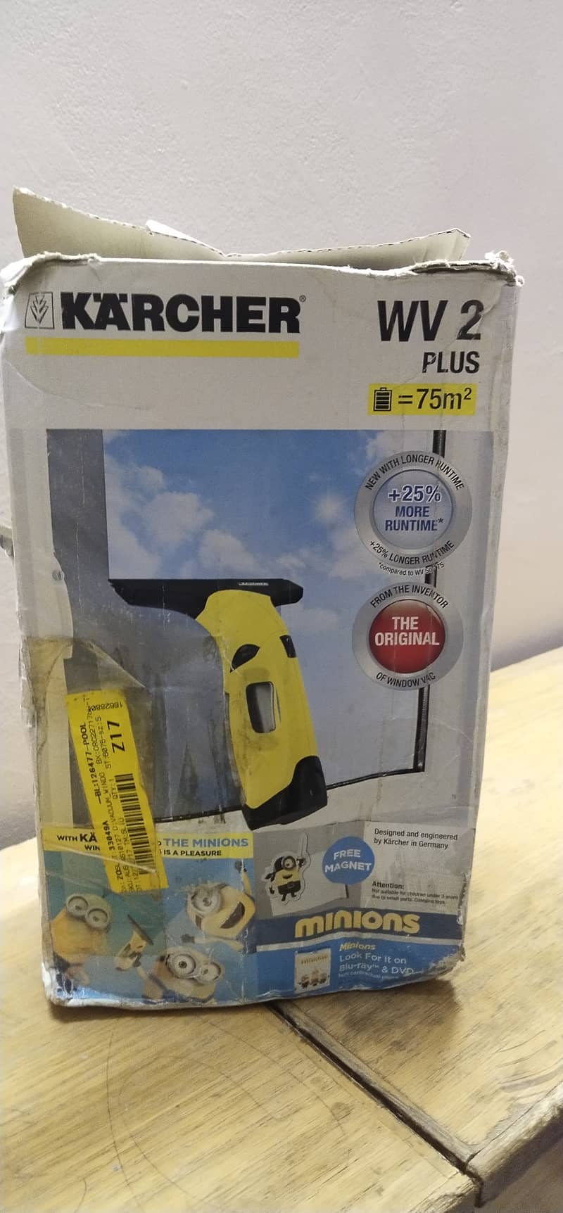 Urgent SALE KARCHER WV2 PLUS  CORDLESS WINDOW GLASS CLEANER 2