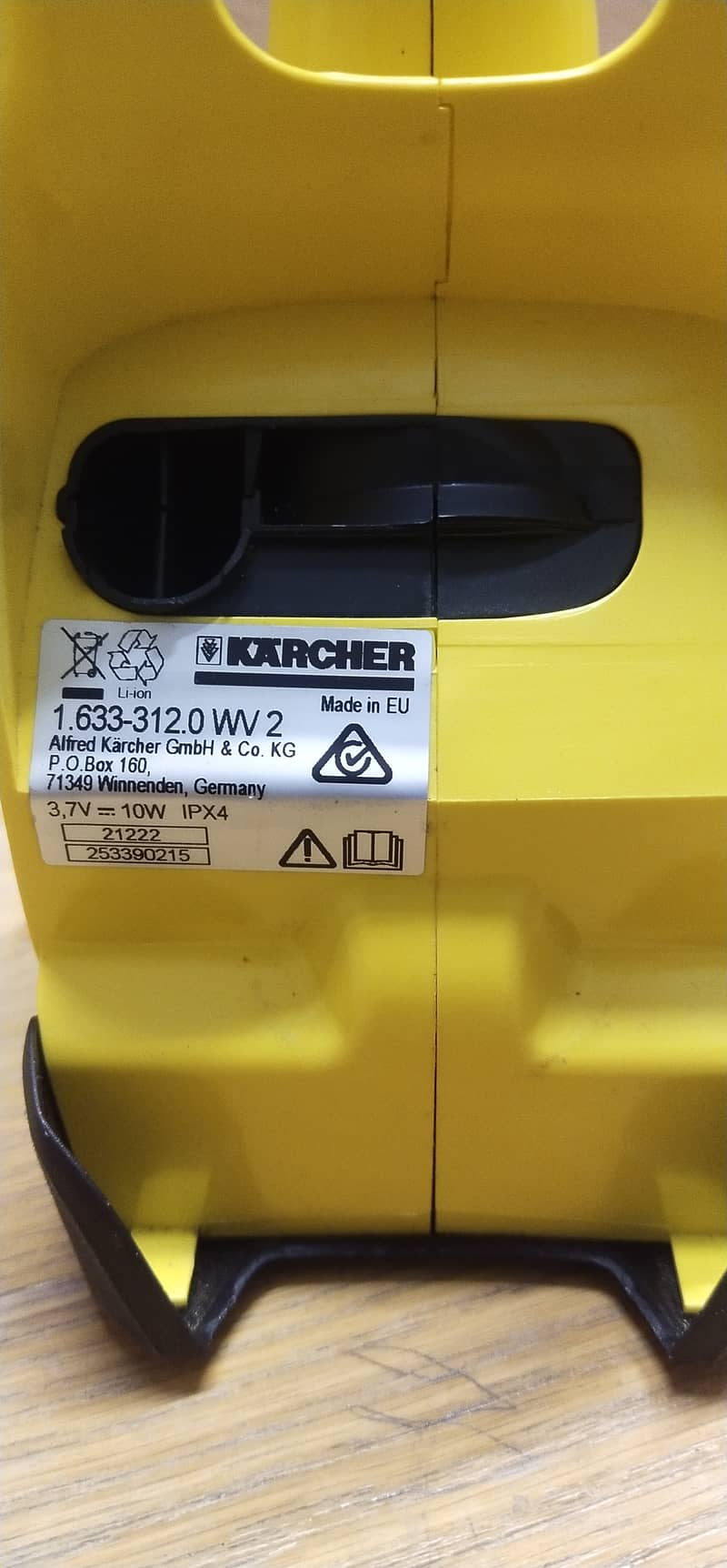 Urgent SALE KARCHER WV2 PLUS  CORDLESS WINDOW GLASS CLEANER 7