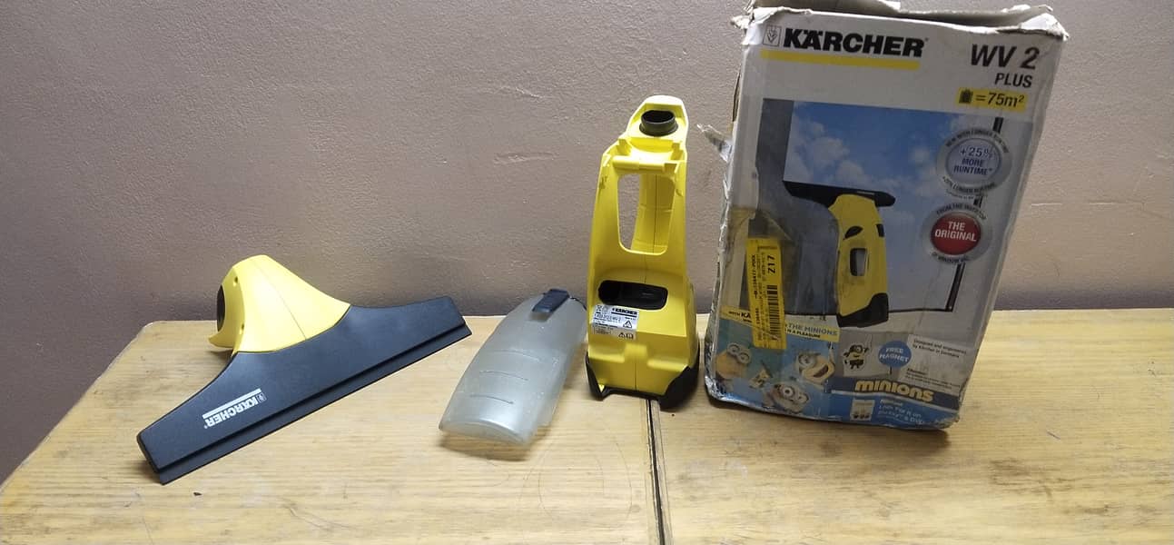 Urgent SALE KARCHER WV2 PLUS  CORDLESS WINDOW GLASS CLEANER 10