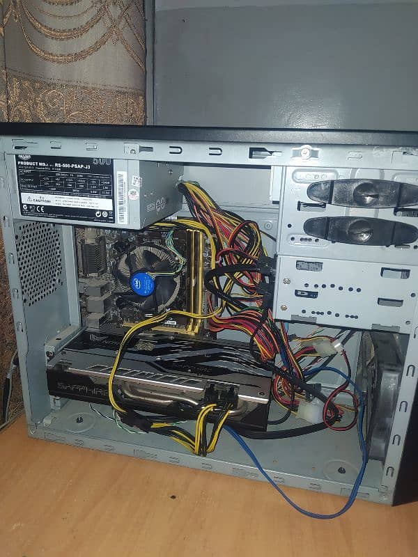 Gaming pc i7 4th gen with Graphic card Rx 580 4gb Gpu 0