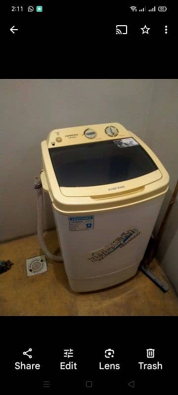 Kenwood washing machine 2