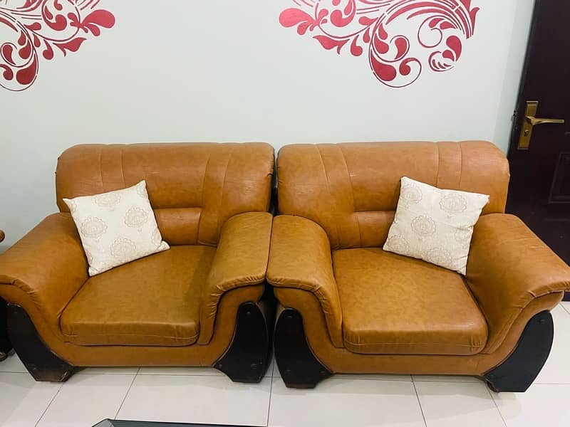 7 Seater Leather SOFA 3