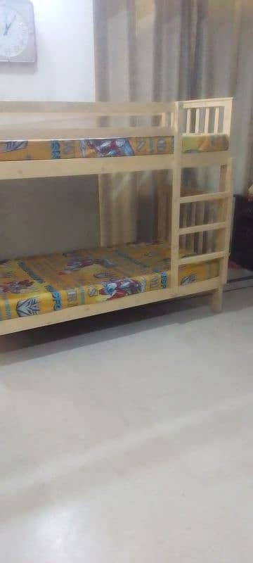 bunk bed with mattress 7