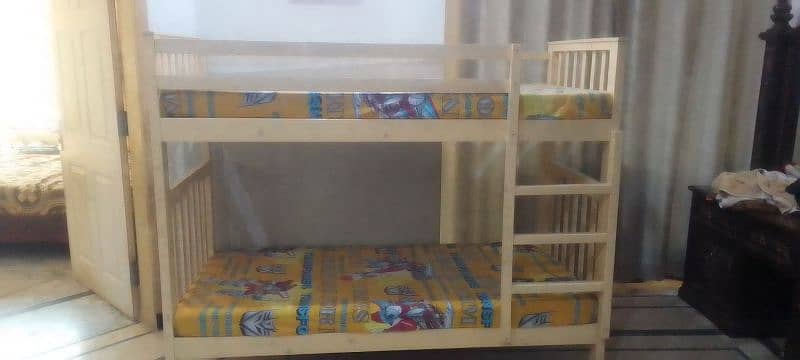 bunk bed with mattress 9