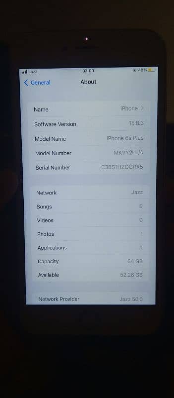 iphone 6 s plus pta 10 by 9 condition all ok 1