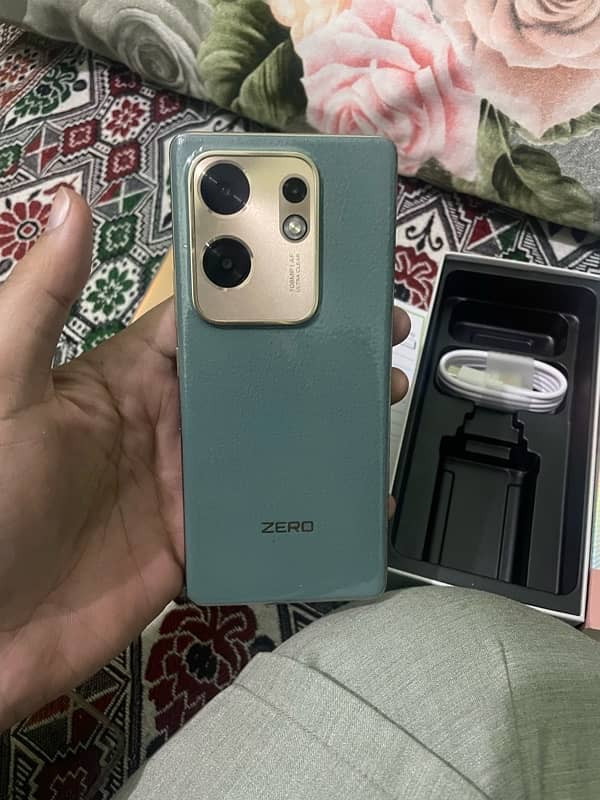 infinix zero 30 with box and All Accessories 2