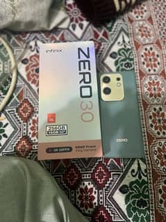 infinix zero 30 with box and All Accessories