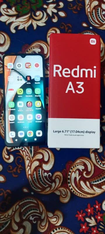 XIAOMI REDMI A3|OPEN BOX | URGENT SALE 1